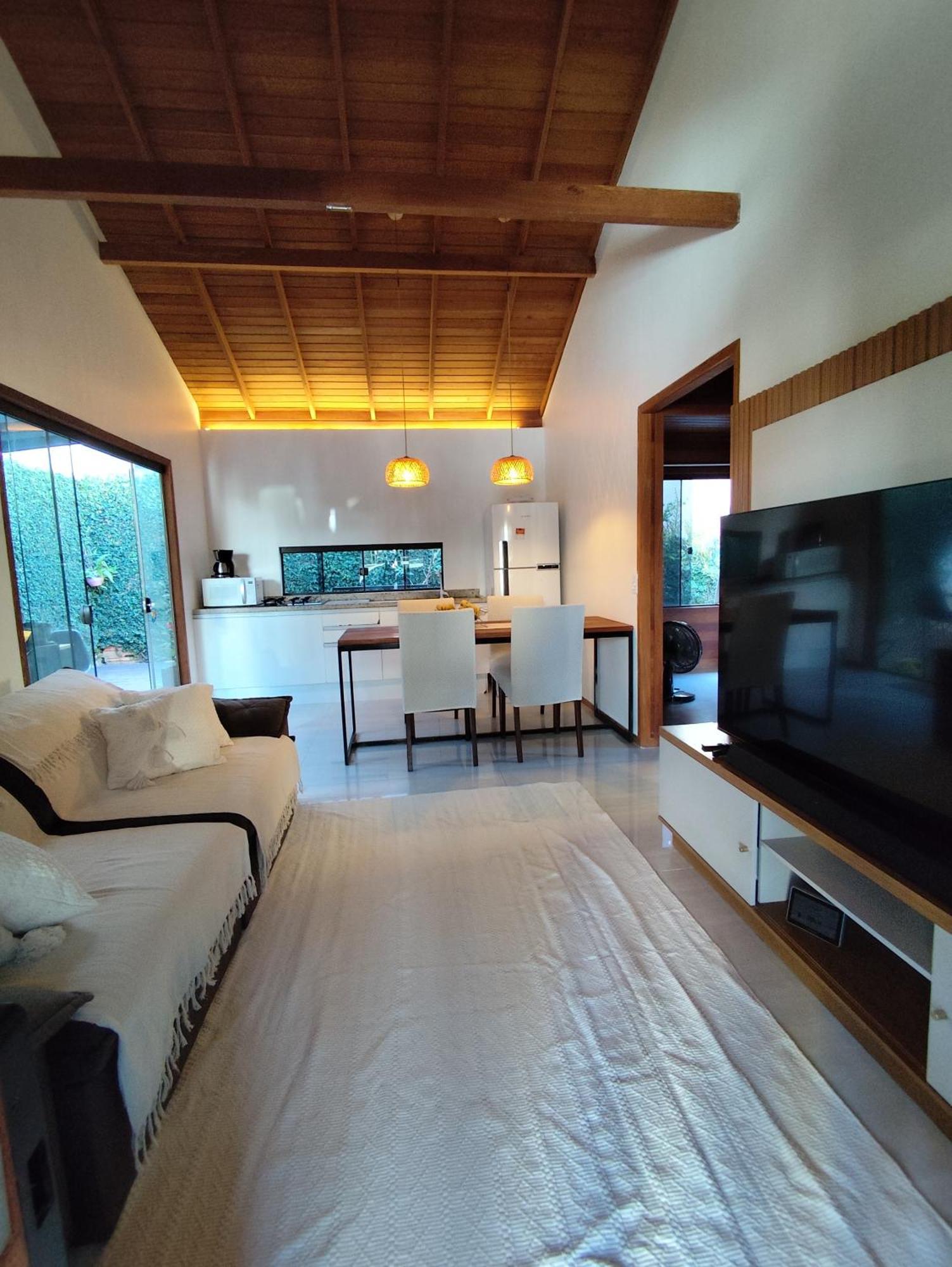 フロリアノポリス Casa Individual Campeche Otima Localizacaoヴィラ エクステリア 写真